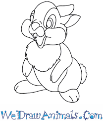 Bambi is the title character of. How To Draw Thumper From Bambi