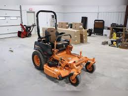 Genuine original scag tiger cat right hand spring deck idler 483247 oem. New Scag Tiger Cat Ii Zero Turn Mower 3 1 Hours 52 Deck Kohler 25hp Mower Adam Marshall Land Auction Llc