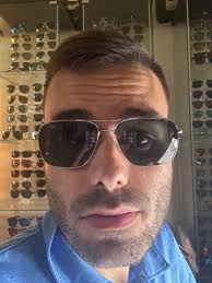 Oliver Peoples Clifton 58mm OV 1150 Midnight Express VFX Polarized Glass  Lens 5036