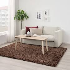 Dieser aus hochwertigen materialien hergestellte teppich passt für jeden raumkombinationen. Vindum Teppich Langflor Braun 170x230 Cm Ikea Schweiz