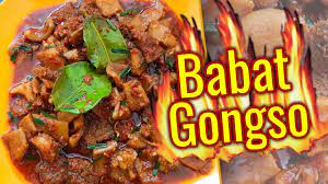 Resep Babat Gongso Nampoll Bangett Youtube