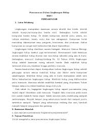 Contoh proposal penghijauan lingkungan a. Contoh Karya Ilmiah Tentang Lingkungan Hidup Contoh Resource