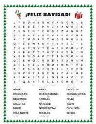 Feliz Navidad Christmas Word Search Christmas Word Search Spanish Christmas Spanish Lessons For Kids
