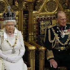 The moment depicted is when the archbishop of canterbury, with arms lifted, is about to place the imperial crown on the head of edward vii, who is seated, clothed in robes of state, in the coronation chair. 50 Facts About The Queen S Coronation The Royal Family
