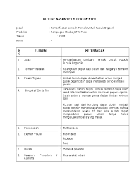 Sebuah film pendek yang bercerita tentang lukman, seorang manager. Contoh Skenario Film Pendek Durasi 15 Menit Contoh Resource