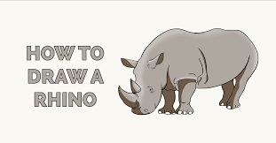 In order to honor the most popular of these ancient roman superstars, here is the list of the top 10 ancient roman gladiators: How To Draw A Rhino Really Easy Drawing Tutorial