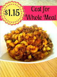 1 Dinner Super Cheap Meal To Make For A Lazy Night Frugal Super Cheap Meals Cheap Meals Meals