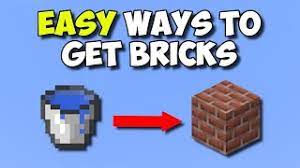 How do you make white concrete powder in minecraft? Easiest Ways To Get Bricks In Minecraft The Ultimate 1 16 Brick Guide Youtube