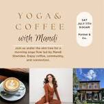 Yoga and Coffee under the Elm Tree