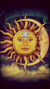 sun and moon wallpaper boho sun and