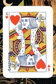 What S The Meaning Of King Of Hearts Is It A Good Card For Love And Feelings In Tarot Does It Mean Ye King Of Hearts Card King Of Hearts Hearts Playing