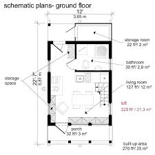 The master suite is on the mail level and the loft has room for three beds. Small House Plans With Gable Roof