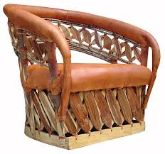 Mexican Equipal Furniture Armchair Style Pre Hispanic Rustic Wood Leather Pig Sk Mexican Furniture Furniture Round Back Dining Chairs