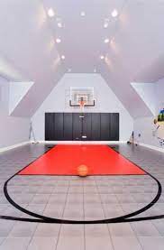27 Indoor Home Basketball Court Ideas In 2021 Basketball Room Home Basketball Court Home Gym Design