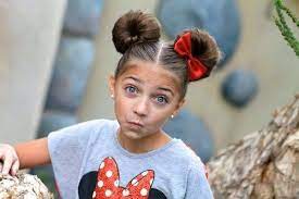 Minnie Mouse Buns Disney Hairstyles Disney Hair Little Girl Hairstyles