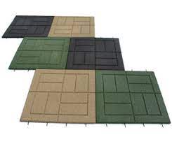Another advantage is the accurate cutting of the locks on the tiles. Outdoor Rubber Paver Tiles Are Rooftop Pavers By American Floor Mats