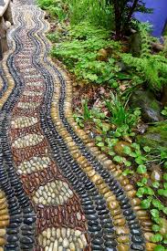 Beautiful Garden Path Designs And Ideas For Yard Landscaping With Stone Pebbles Pebble Garden Stone Garden Paths Garden Paths