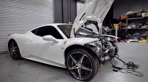 Cheap prices, discounts, and a wide variety of second hand vehicles are available on picknbuy24. I Bought A Wrecked Ferrari 458 From Auction I M Going To Rebuild It Youtube