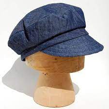 Handmade French Workwear Cap Newsboy Cap Captains Cap Dad Hat Etsy Indigo Linen Newsboy Cap News Boy Hat
