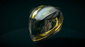 Download Fullface Helmet Mockup 1 Buy Royalty Free 3d Model By Ferofluid Ferofluid Ac6fb83