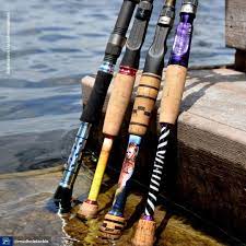 Custom Fishing Rod Designed And Built By Tommcnamara Custom Fishing Rods Fishing Rod Bass Fishing Tips