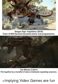 Dragon Age Inquisition 2014 Team of 500 Harvard-Educated Artists ...