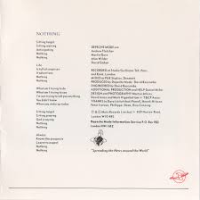 Depeche Mode "Music For The Masses" 1987