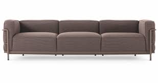 Derived from the iconic lc3 armchair, the sofa fashioned by cassina and charlotte perriand is the ideal synthesis of form and function. Lc3 Outdoor Sofa With 3 Seats By Cassina