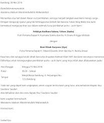 Pada bagian bawah dari surat pernyataan ini juga terdapat tanda tangan lurah setempat. 23 Contoh Surat Undangan Resmi Berbagai Instansi