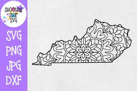 Download Kentucky Us State Mandala Svg 50 States Svg 313143 Cut Files Design Bundles