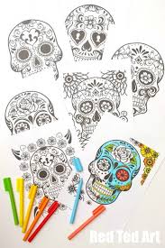Dia de muertos is a cultural holiday in mexico. Day Of The Dead Coloring Pages For Grown Ups Kids