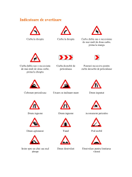 Presemnalizarea unui loc periculos o interzicere sau o restrictie pe un drum lateral. Indicatoare De Avertizare Rutiere