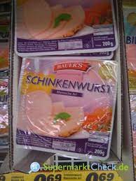 Www.michaswurstwaren.de 20g nps 2g pfeffer 1g. Bauers Penny Schinkenwurst Rheinische Art In Scheiben Bewertungen Angebote Preise