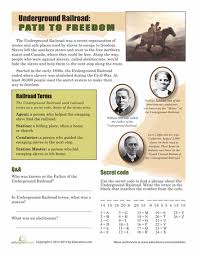 The Underground Railroad Worksheet Education Com Underground Railroad Underground Railroad Quilts Social Studies Worksheets