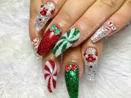 Acrylic Christmas Nails Coffin Nails Designs Xmas Nails Christmas Nails Acrylic