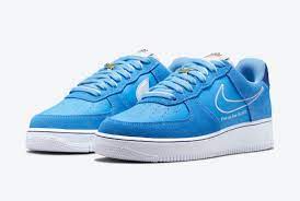 Shop snipes' collection of new and classic af1 shoes in high, low or mid and add some iconic street style to your look. Nike Air Force 1 Low First Use Univerisy Blue Details Justfreshkicks