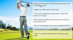 Well, what do you know? 55 Best Golf Trivia Questions With Answers Quiz