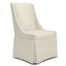 Kendall Skirted Dining Chair In 2020 Glass Round Dining Table Dining Chairs Chair