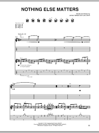 Please note that you need to have the guitar pro software before you can start using these. Nothing Else Matters By Metallica Guitar Tab Guitar Instructor