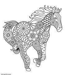 13 impressionnant de coloriage cheval a imprimer images mandala thanksgiving charlie brown
