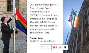 Senatsverwaltung für inneres, klosterstraße 47, 10179 berlin. Senatsverwaltung Fur Inneres Und Sport On Twitter Die Senatsverwaltung Fur Inneres Und Sport Steht Fur Vielfalt Und Gegen Jegliche Form Von Diskriminierung Extremismus Gewalt Und Missbrauch Sportpride Sportpride2021 Globalpride Pride2021