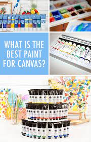If you mean that you wish to make a painting in acrylic that looks like watercolour then you can paint on regular primed canvas. Craftsy Com Express Your Creativity Cool Paintings Best Paint For Canvas Painting