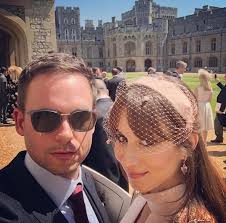 #royalwedding. also in london for the royal wedding are suits stars gabriel macht and his wife jacinda barrett. Here Are All The Suits Cast Members Who Attended The Royal Wedding Makeful