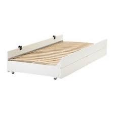 Slakt Unterbett Mit Aufbewahrung Weiss In 2019 Ausziehbett Bett Lagerung Und Kleinkind Bodenbett