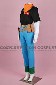 Sailor moon might be what got me into anime, but dbz is what got me hooked. Custom Dbz Android 17 Cosplay Costume From Dragon Ball Z Cosplayfu Com