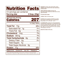 Almond Nutrition Facts Nuts N More Motivate