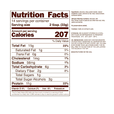 almond nutrition facts nuts n more motivate