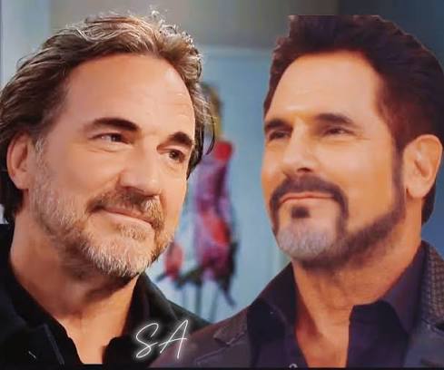 RIDGE FORRESTER DEMANDS ERIC FORRESTER STEP DOWN FROM FORRESTER CREATIONS  😳🧐 * By Nancy Bannister * Ridge wants control. Eric wants respect. Brooke  is caught in the middle. This father vs son