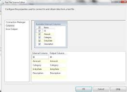 Configure The Flat File Source In Sql Server Integration Services 2012 To Read Csv Files Sql Server Integration Services Sql Server Sql
