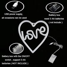 Check out our led sign for bedroom selection for the very best in unique or custom, handmade pieces from our signs shops. Have Love In My Heart Neon Love In Heart Signs Led Neon Light Up Sign For Girls Bedroom Living Room Christmas Party As Kids Gift Neon Signs